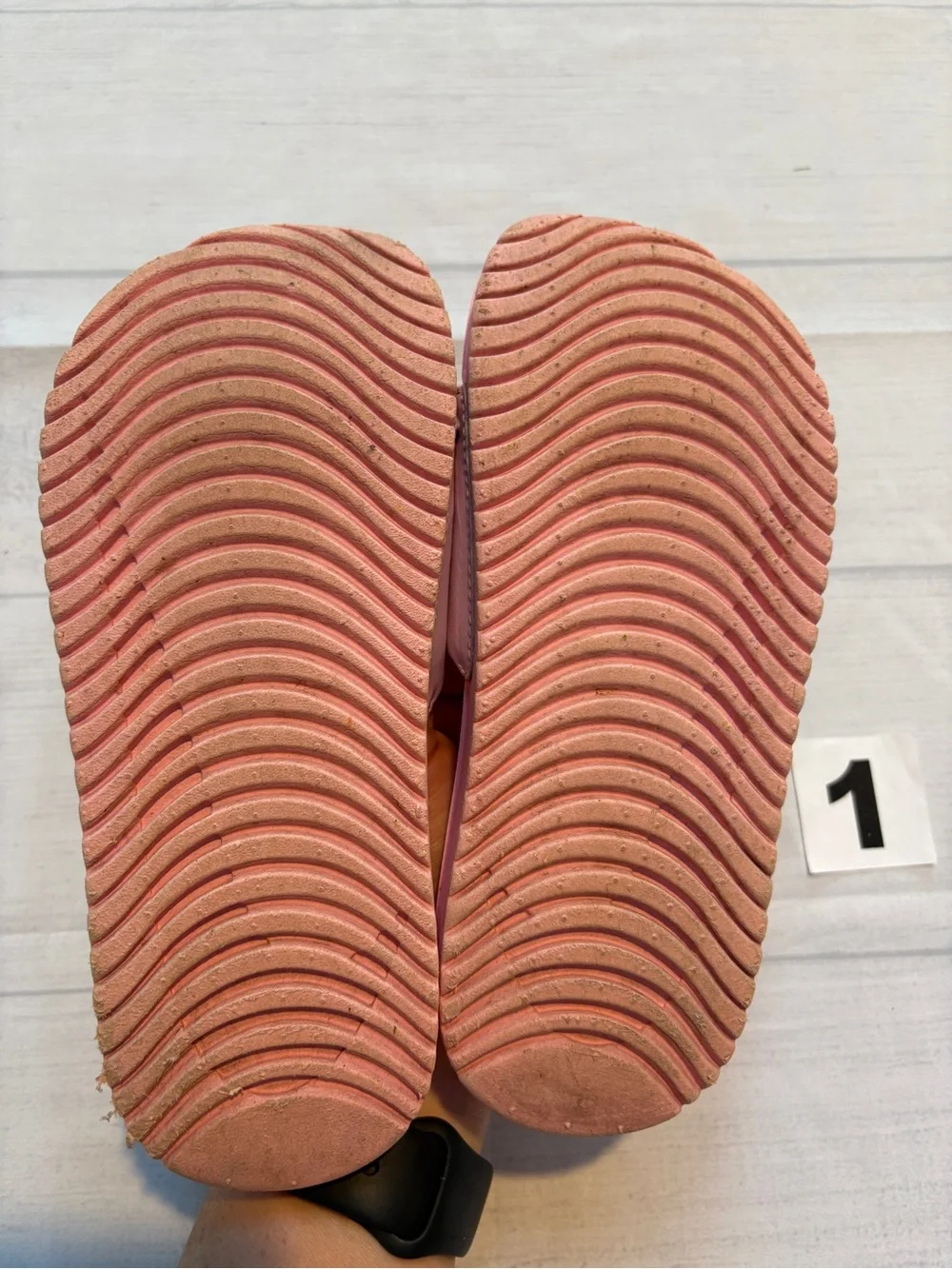 Nike Pink Slide Sandals with Mint Strap